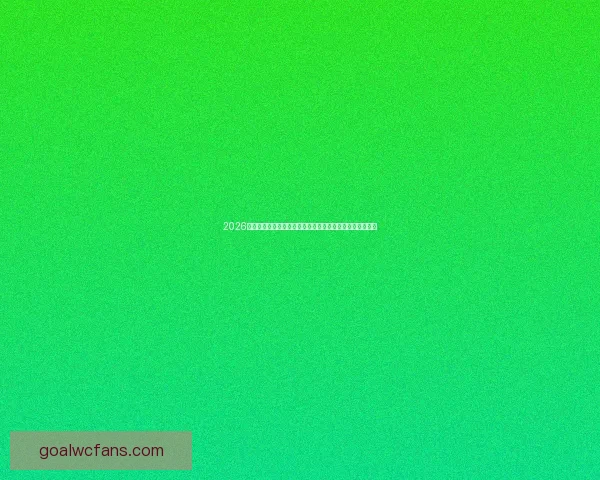 2026世界杯竞猜入口权威指南全面解析赛事预测玩法与参与通道